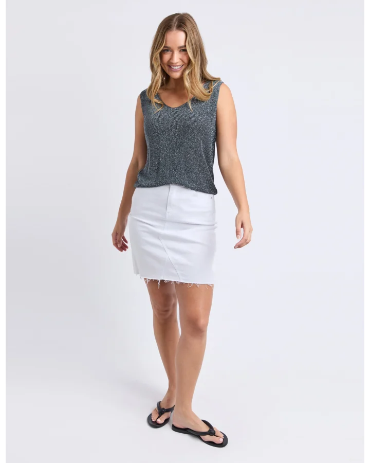 Whitby Knit Top / Black