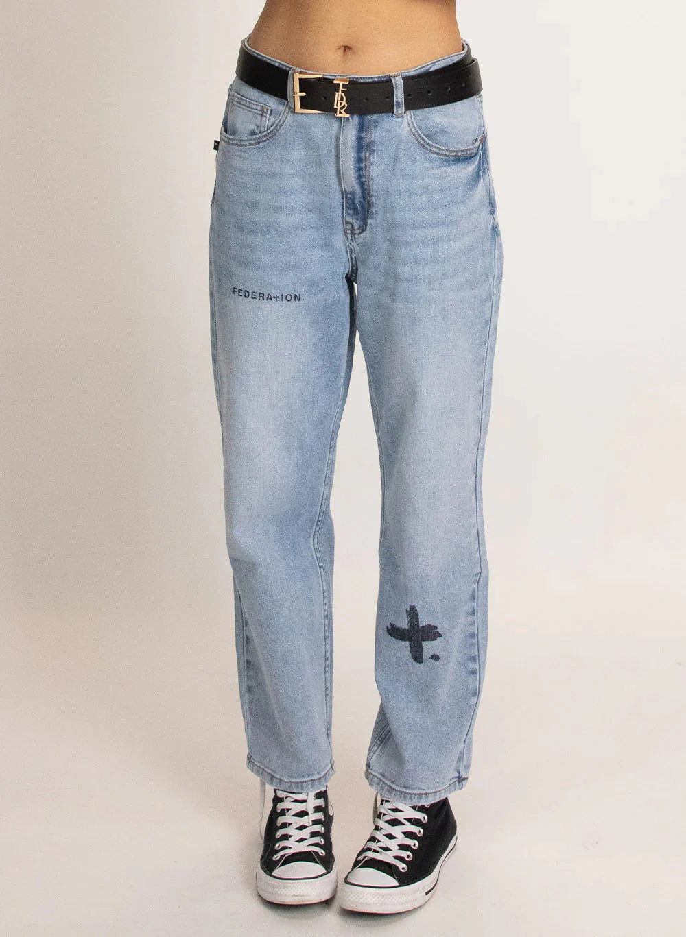 Take It Easy Trio Jean  / Washed  Blue