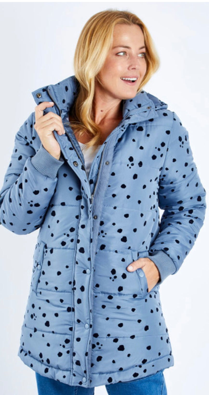 Spotted Cheetah Puffer Jacket