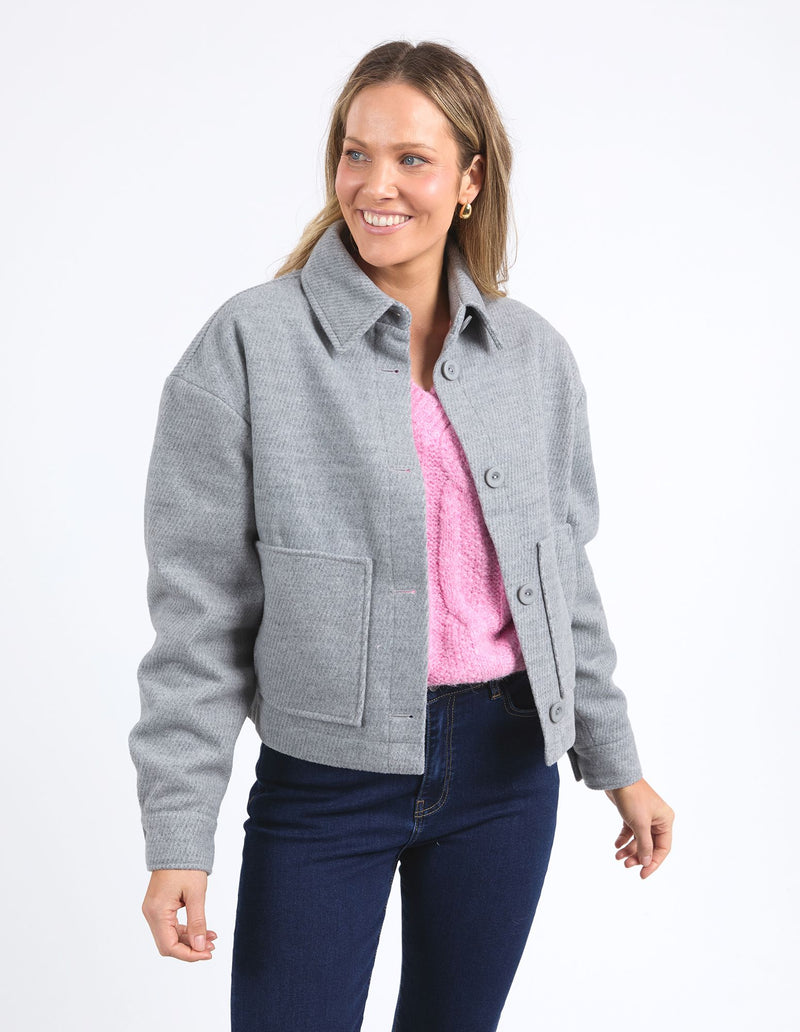 Beck Jacket - Grey Marle