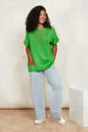 La Sable Knit Top ONE SIZE - Emerald