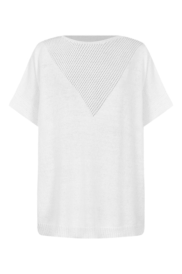 La Sable Knit Top ONE SIZE - Opal