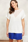 La Sable Knit Top ONE SIZE - Opal