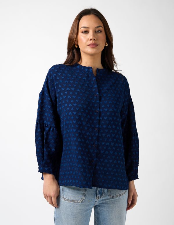 Love As Blouse - Navy