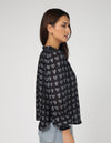 Matilda Blouse - Dark Heart