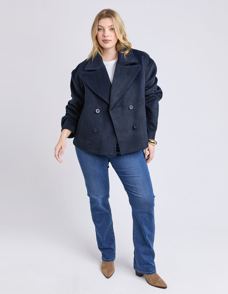 Harley Peacoat - Dark Sapphire