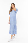 Carefree Midi Dress - Cornflower