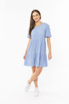 Carefree Mini Dress - Cornflower