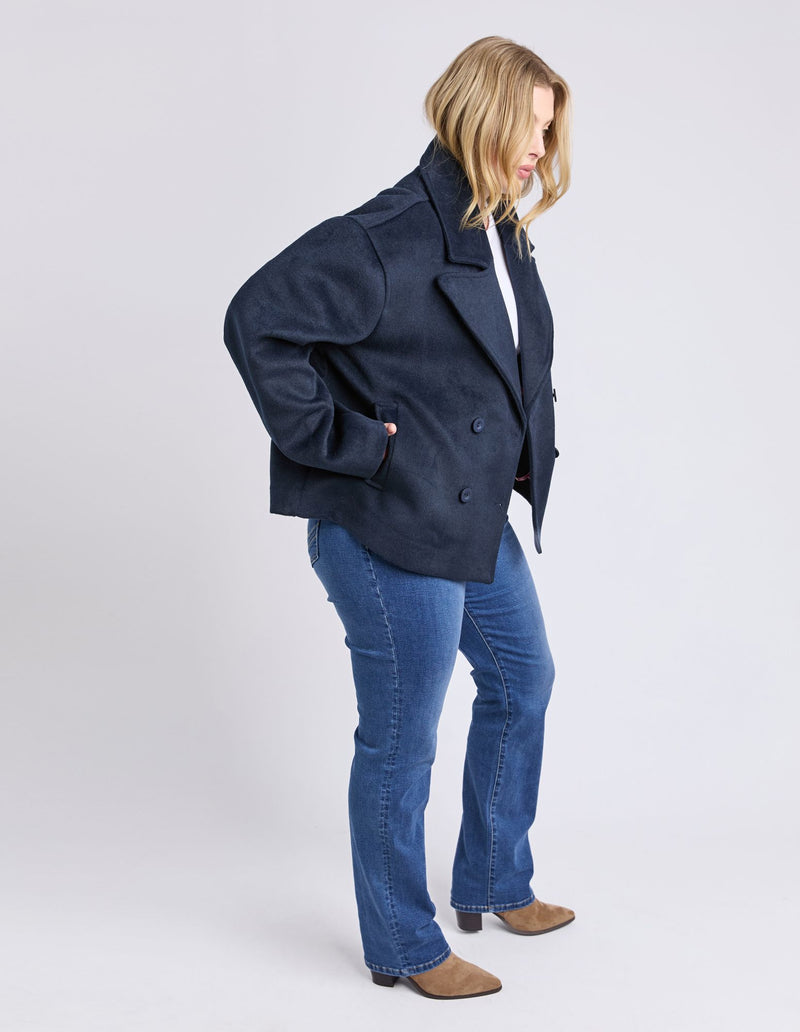 Harley Peacoat - Dark Sapphire