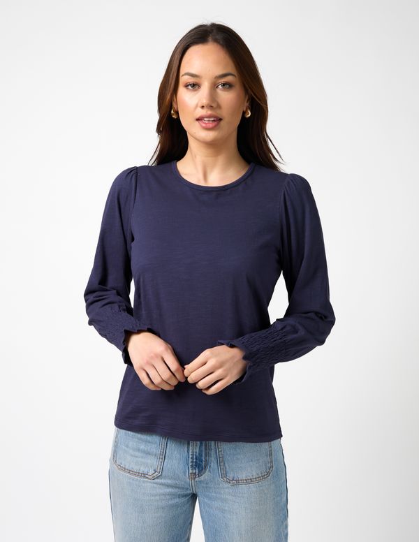 Neve Top - Navy