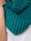 Organic Loop Scarf - Winter Green