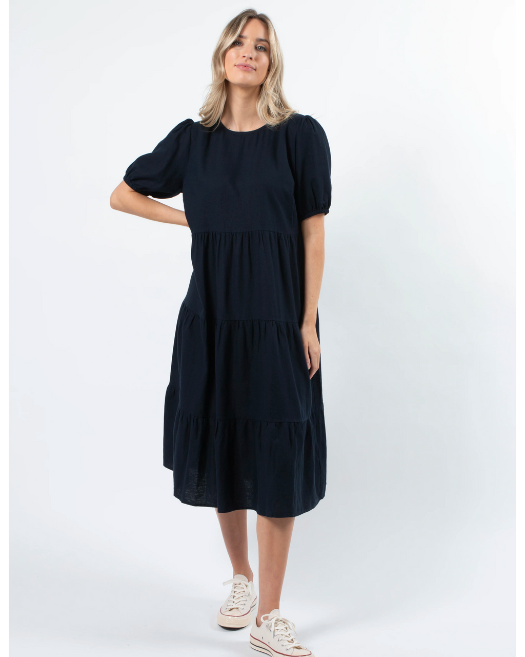 Palma Dress - Navy