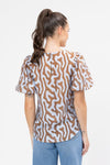 Relaxed Carefree Top - Chai Wave