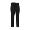 Relaxed Leg Ankle Grazer Pull On - Black