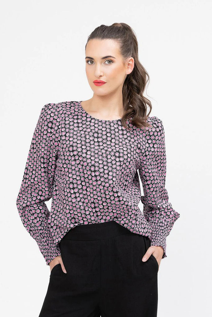 Charlie Top - Pink Daisy