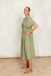 Sojourn Dress - Aloe