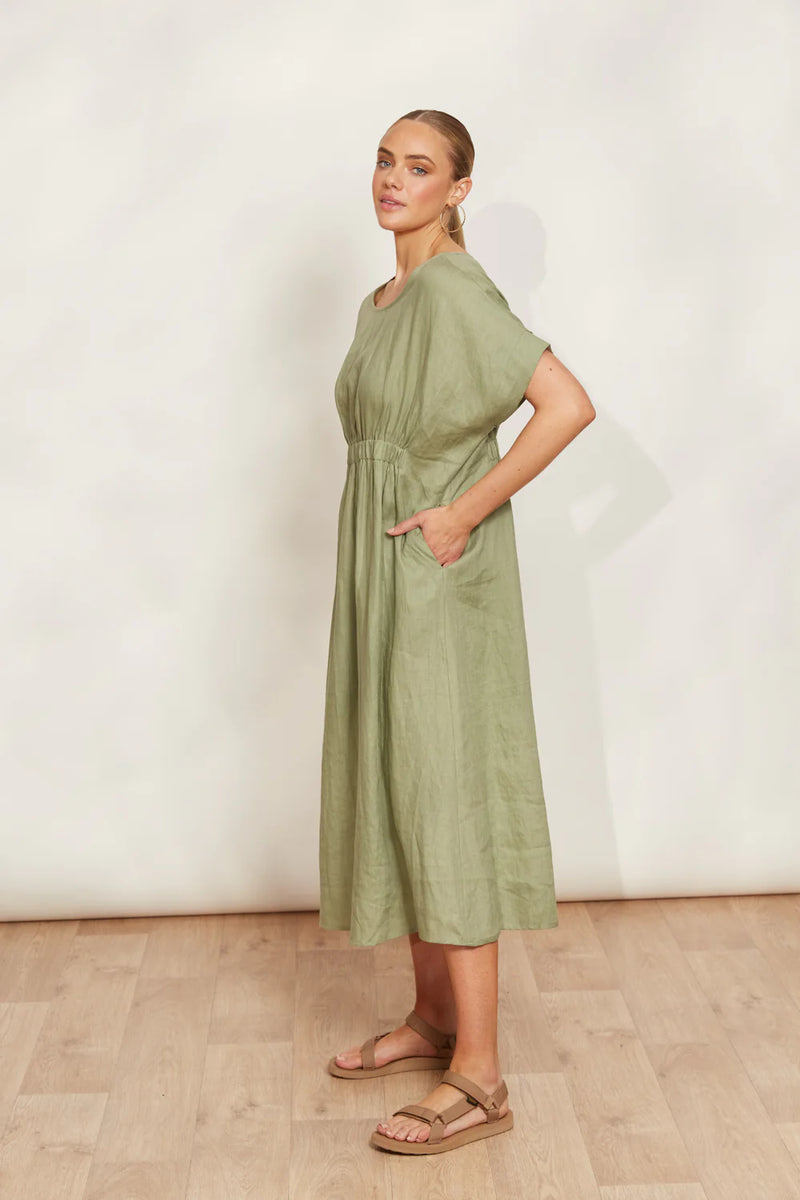 Sojourn Dress - Aloe