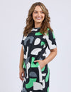 Stijl Dress - Abstract Yardage Print