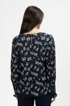 Timely Top - Navy Zest