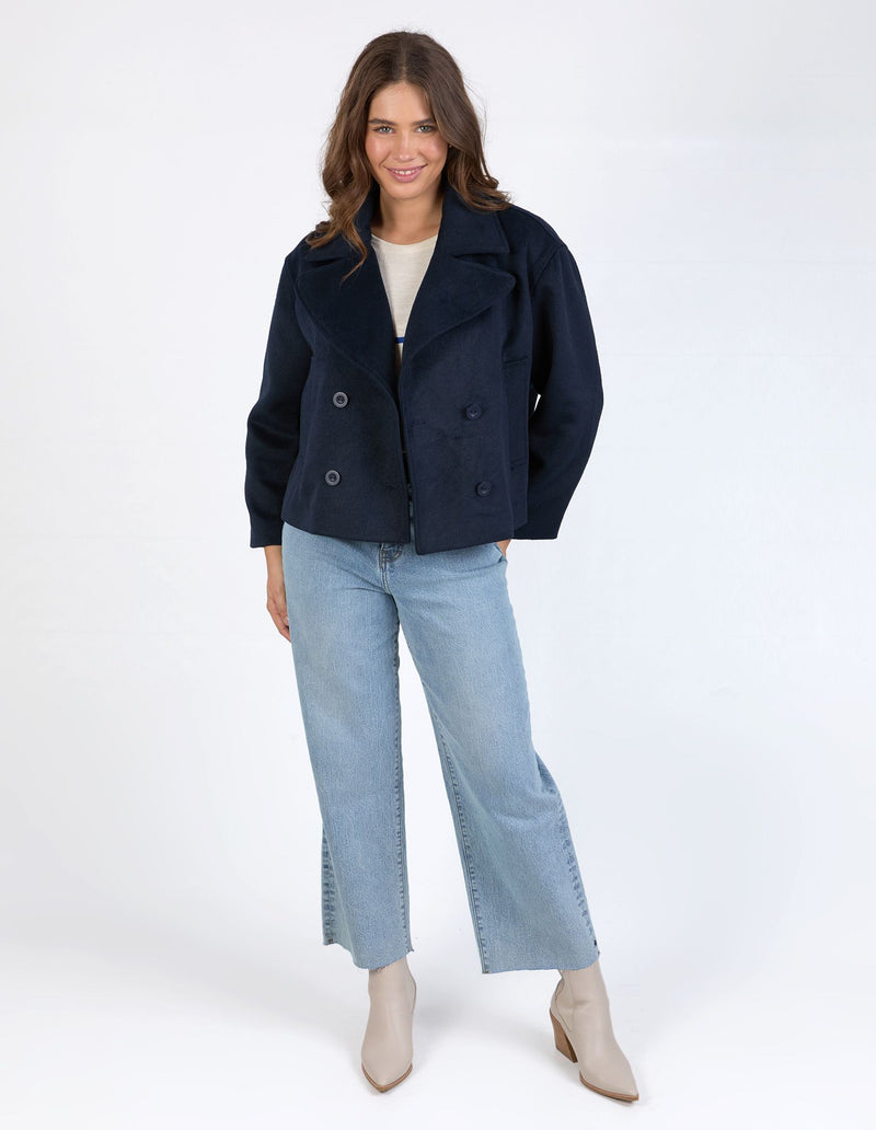 Harley Peacoat - Dark Sapphire