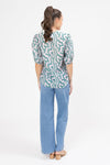 Vacation Top - Blush Swirl