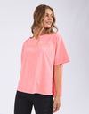 Simplified Tee - Neon Pink