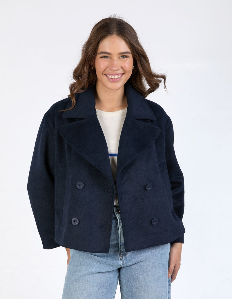 Harley Peacoat - Dark Sapphire