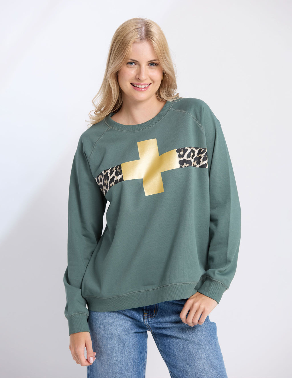Classic Sweater - Moss Star Crossed