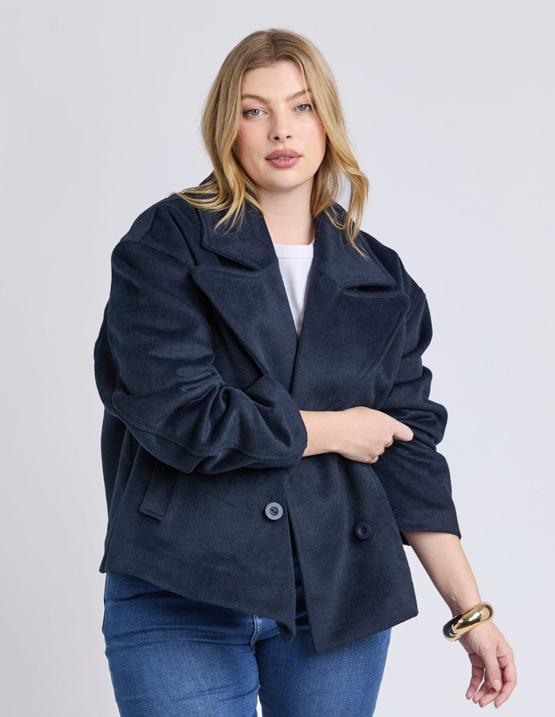 Harley Peacoat - Dark Sapphire