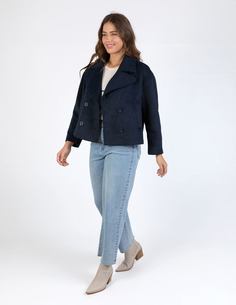 Harley Peacoat - Dark Sapphire