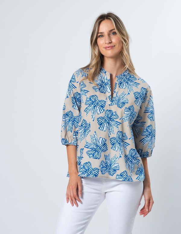 Tamsin Top - Bowtiful Blue