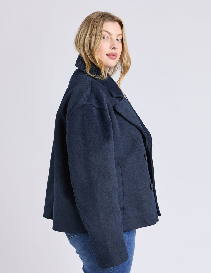 Harley Peacoat - Dark Sapphire