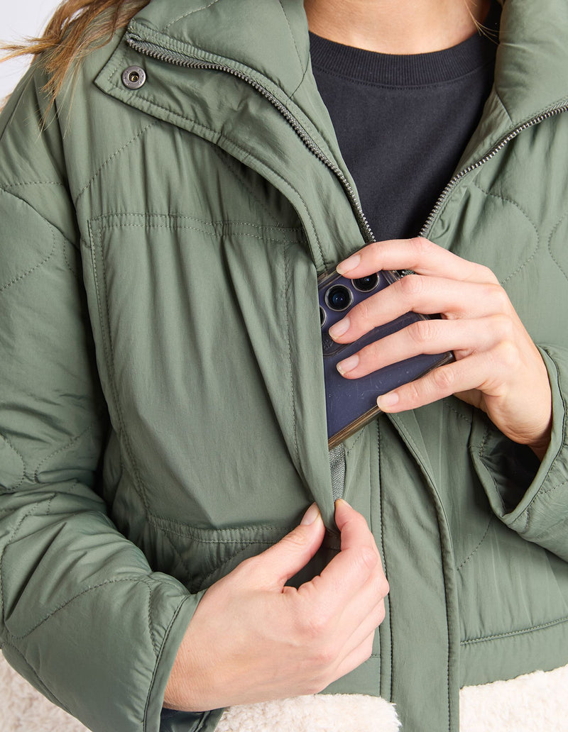 Celia Coat - Khaki