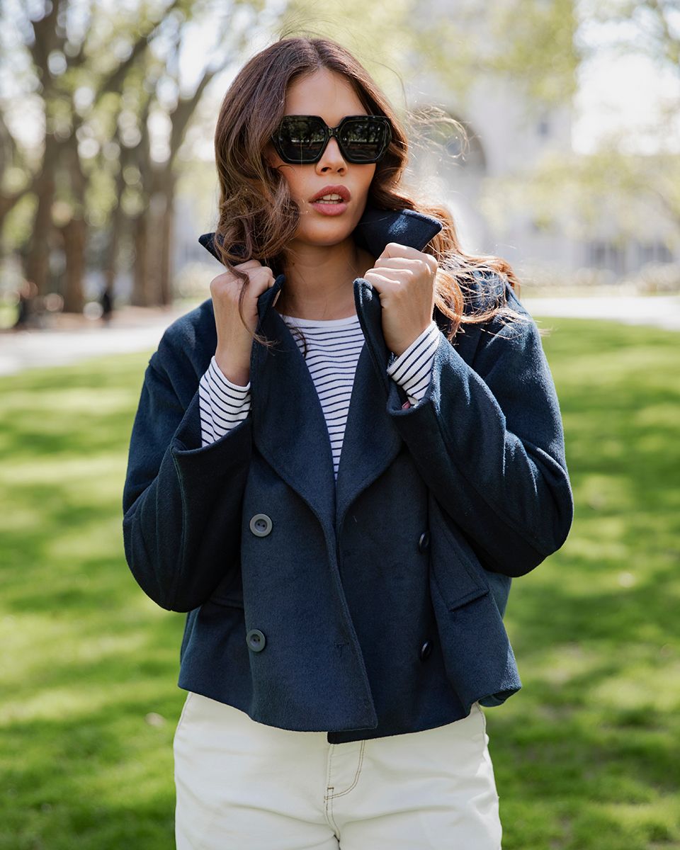 Harley Peacoat - Dark Sapphire