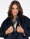 Harley Peacoat - Dark Sapphire