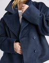 Harley Peacoat - Dark Sapphire