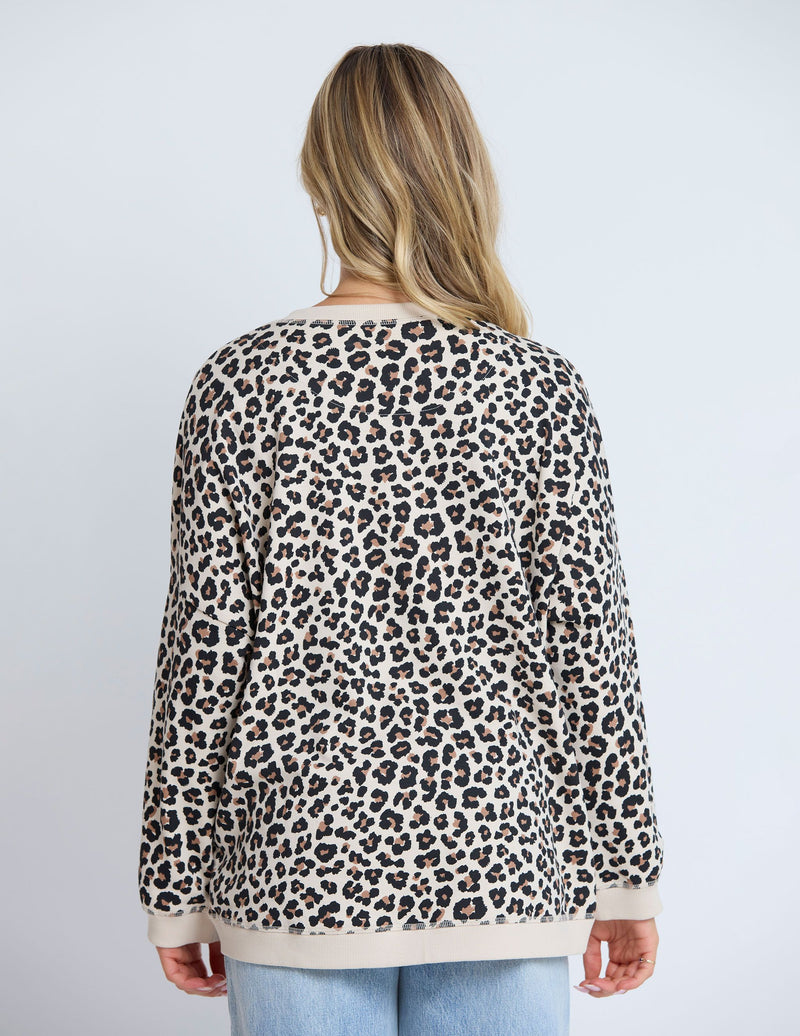 Newport Sweat - Leopard